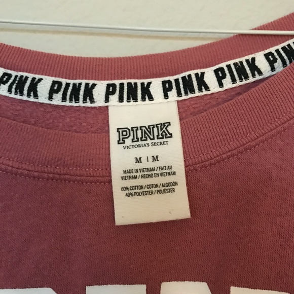 VS Pink Nation Light Pink Sweater - Picture 2 of 2